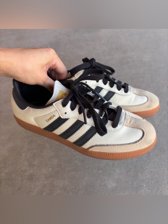 adidas Shoes - adidas Samba OG Sneakers in Cream, Black & Gum